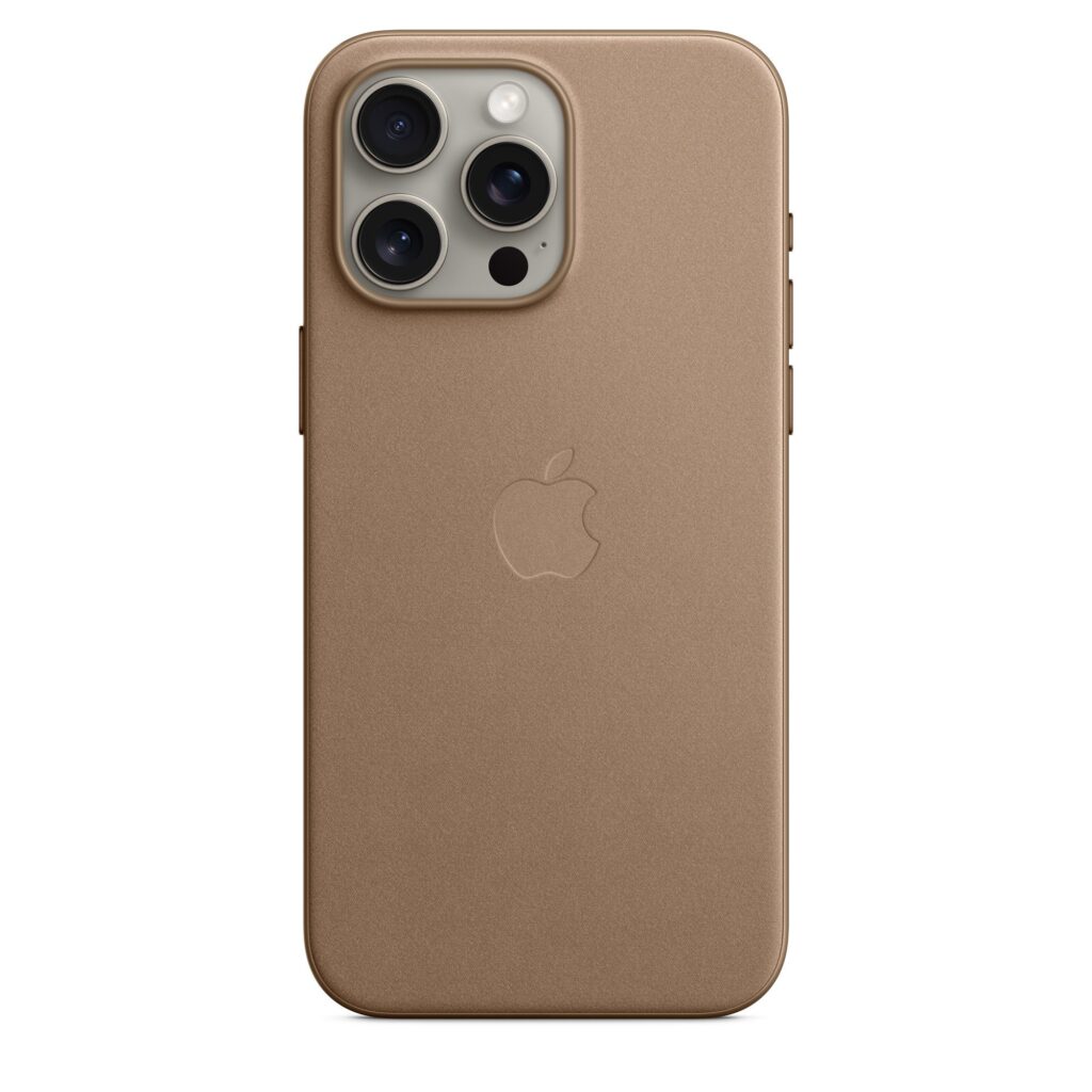 iPhone 15 Pro Max FineWoven Case with MagSafe Price in Pakistan Taupe