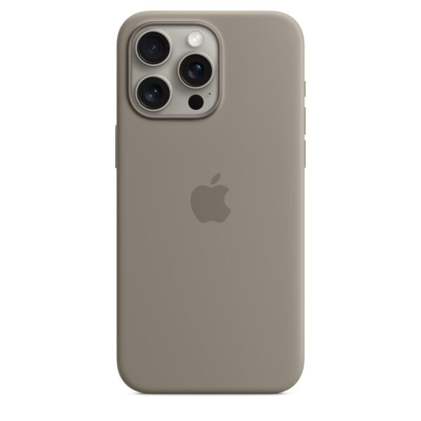 iPhone 15 Pro Max Silicone Case price in Pakistan Clay colour