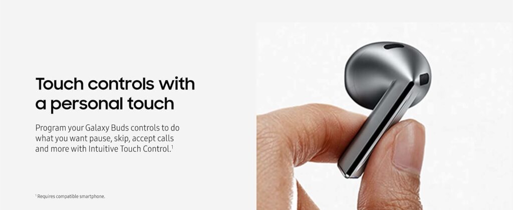 Samsung galaxy buds 3 price and touch control feature- typeshop