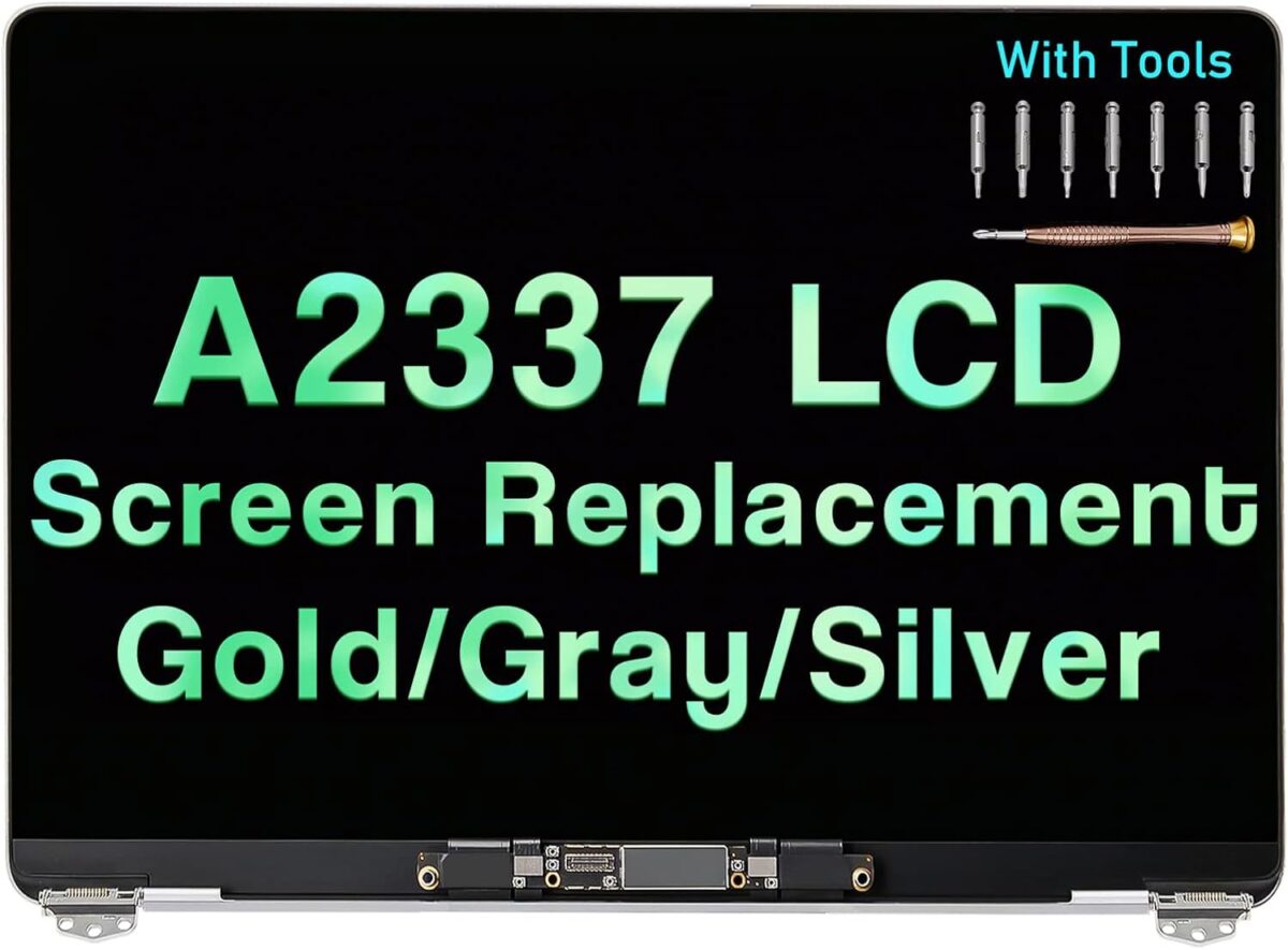 Screen Replacement for MacBook Air M1 price in Pakistan A2337 2020 2021 13" EMC 3598 MGN63 MGN93 MGND3 MGN73 MGNA3 MGNE3 LCD Display Assembly Kit (Silver and space grey )