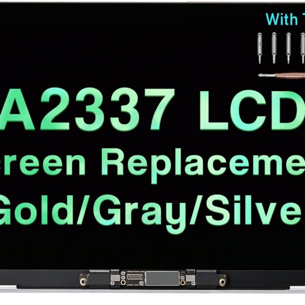 Screen Replacement for MacBook Air M1 price in Pakistan A2337 2020 2021 13" EMC 3598 MGN63 MGN93 MGND3 MGN73 MGNA3 MGNE3 LCD Display Assembly Kit (Silver and space grey )