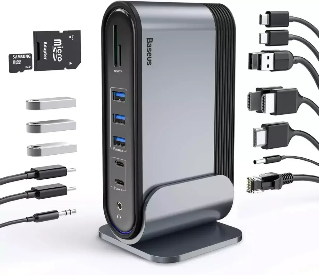 Baseus 17 in 1 USB C Docking Station to Cast on 3 Monitors Price