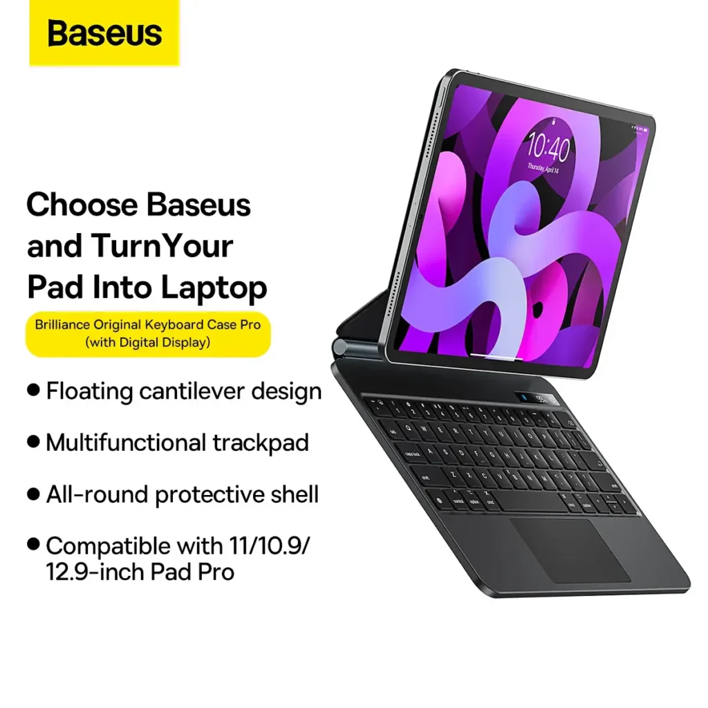 Baseus Brilliance Series Magnetic Keyboard Case for Pad Air4 or Air5 price