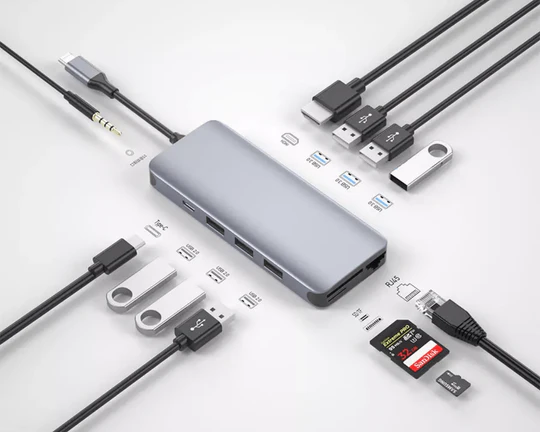 WiWU Alpha 12 in 1 USB C Hub Adapter Price