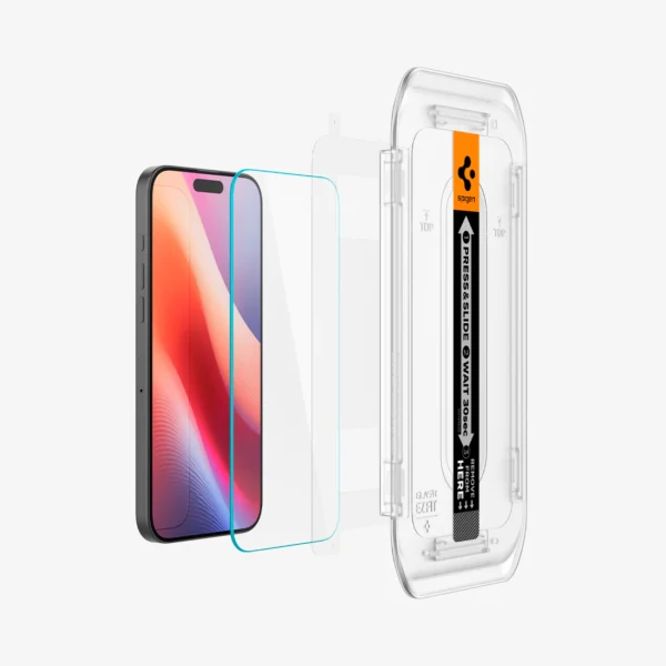 Spigen GLAS.tR EZ Fit Sensor Protected Tempered Glass for iPhone 16 Series