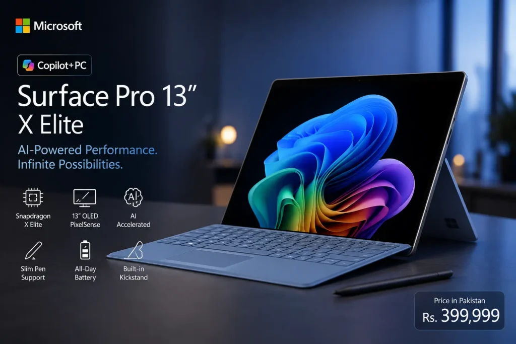 Microsoft Surface Pro 13 inches X elite Typeshop.pk