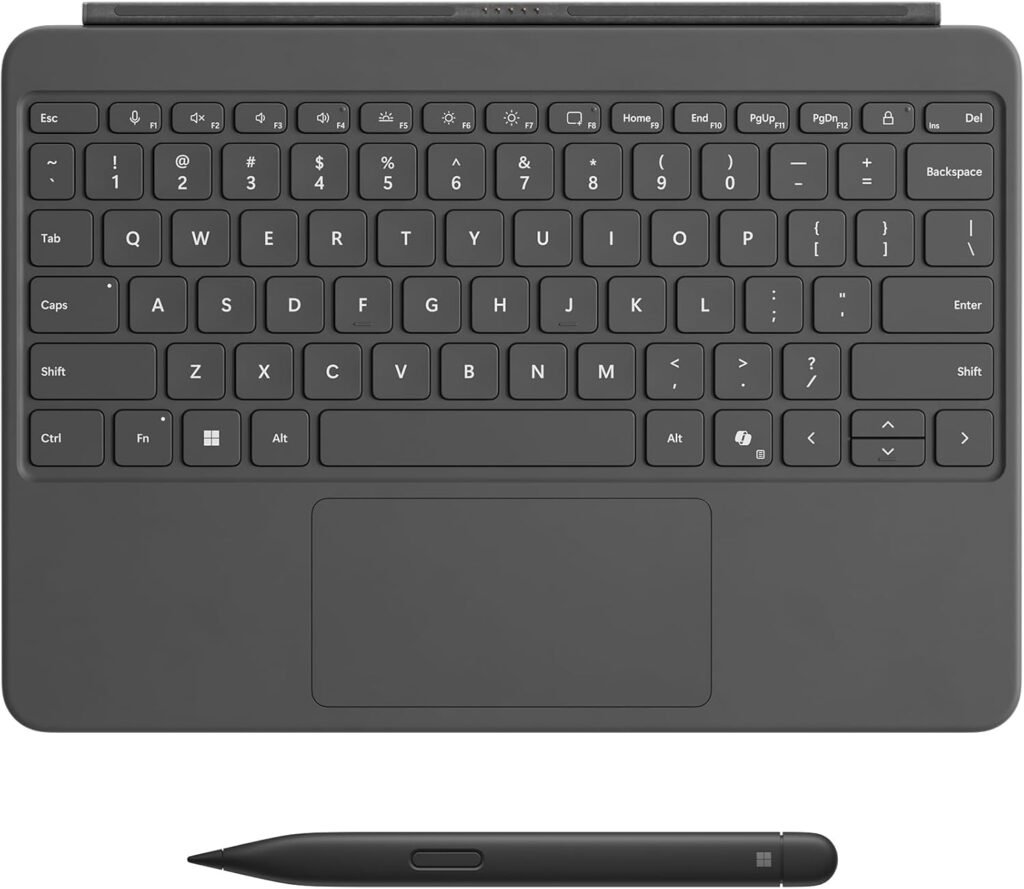 Microsoft Surface Pro Keyboard 12 price in Pakistan and Slim Pen 2 Bundle for Surface Pro 12" Device, Alcantara Material, Slate