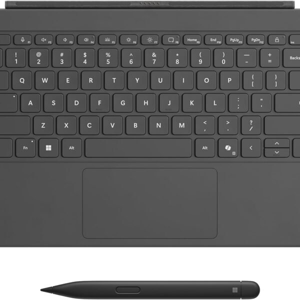 Microsoft Surface Pro Keyboard 12 price in Pakistan and Slim Pen 2 Bundle for Surface Pro 12" Device, Alcantara Material, Slate