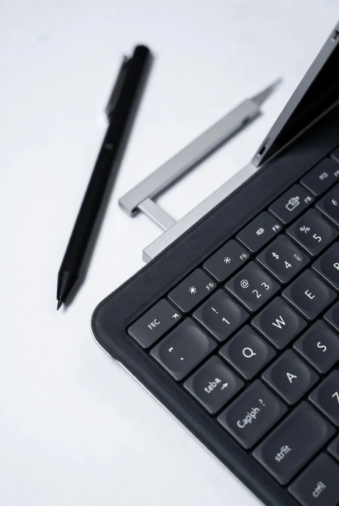 Microsoft Surface Pro Keyboard and Slim Pen 2 Bundle for Surface Pro 12" Device, Alcantara Material, Slate Typeshop.pk