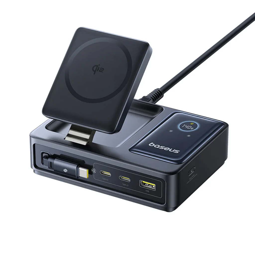 Baseus Nomos Qi2 5-in-1 Desktop Charger price in Pakistan