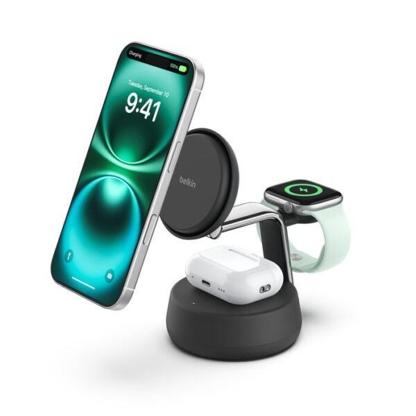 Belkin Qi2 25W Wireless charging dock price in Pakistan