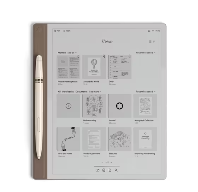 Montblanc Digital Paper tablet Elixir Gold color price in Pakistan