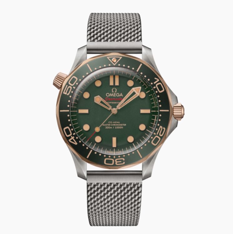 Omega Seamaster Diver 300M 42 mm titanium Bronze gold