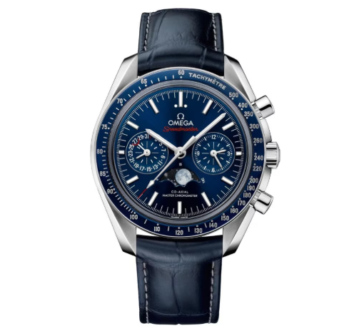 Omega Speedmaster Moonphase Blue Dial Sapphire 44.25mm Blue price in Pakistan watch
