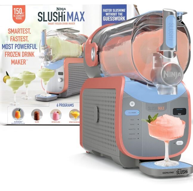 Screenshot - 2026-05-20T140231.064 Ninja SLUSHi Max XXL price in Pakistan Smart Frozen Drink Maker, Top Performance, Smart Technology, Party-Size 150 Oz Capacity, No Ice Needed, 6 Programs, Ideal Temp, Texture up to 12 Hours, Peach, FS605