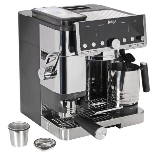Ninja Luxe Pro ES701EU 3 in 1 Coffee Maker price in Pakistan with Grinder and Frother for Latte, Cappuccino
