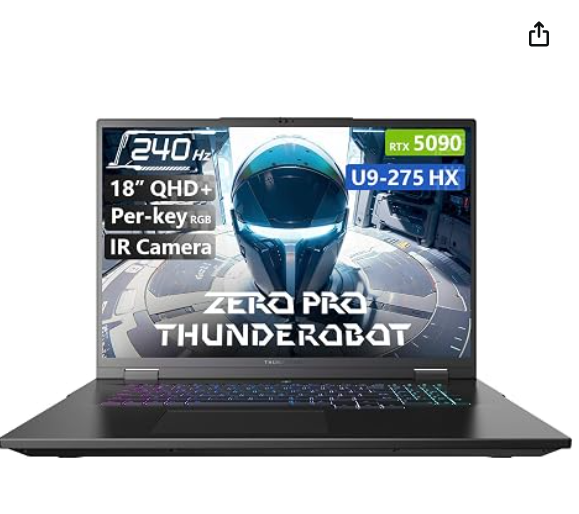 Thunderobot Zero 18 Pro 5090 Gaming Laptop price in Pakistan