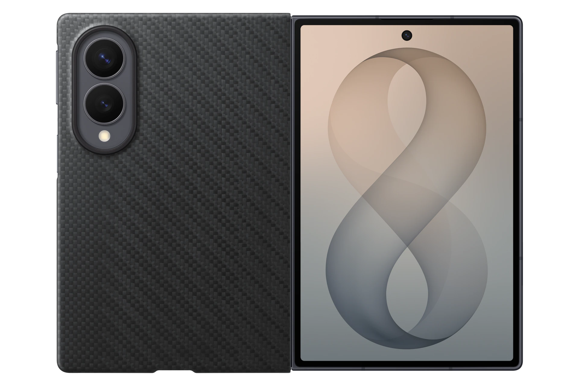 us-galaxy-z-fold8-kf971-ef-kf971sbegus-553829467 Samsung Fold 8 Carbon Magnet Case price in Pakistan