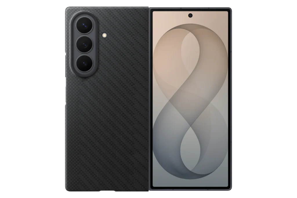 Samsung Z Fold 8 Ultra Carbon Magnet Case Black price in Pakistan