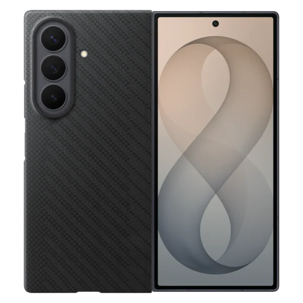 Samsung Z Fold 8 Ultra Carbon Magnet Case Black price in Pakistan