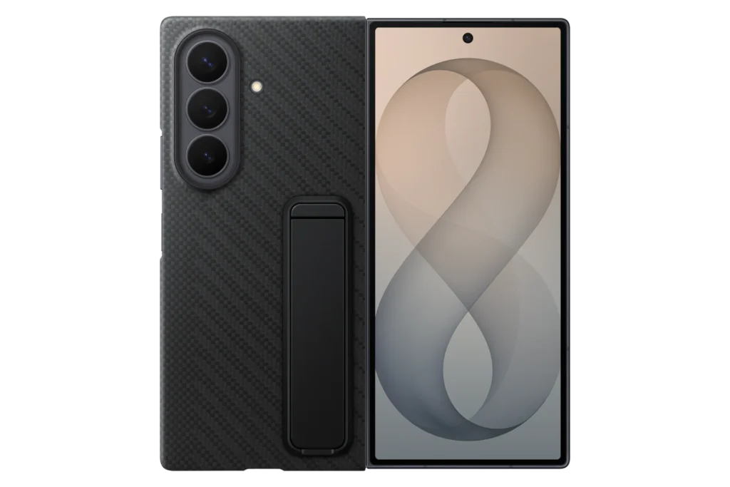 Samsung Z Fold 8 Ultra Carbon Standing Case Black price in Pakistan