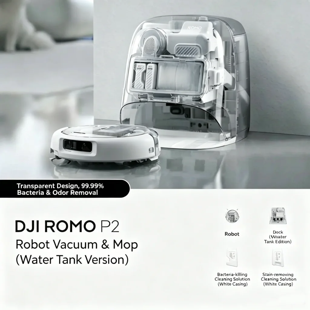 DJI ROMO 2 Robot Vacuum and Mop price in Pakistan